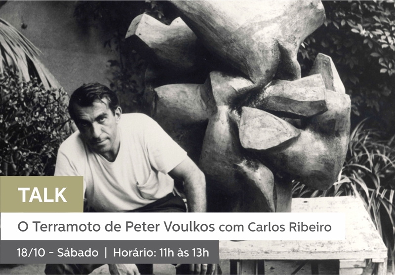 18/10 - 11h às 13h | TALK: O Terramoto de Peter Voulkos com Carlos Ribeiro